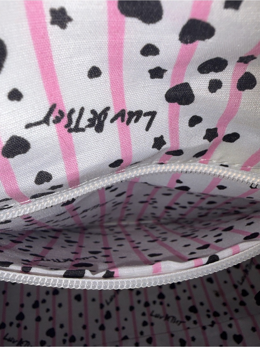 Betsey Johnson Weekender and Wrislet (2 Pieces) Multicolor LUV Logo - Picture 12 of 13